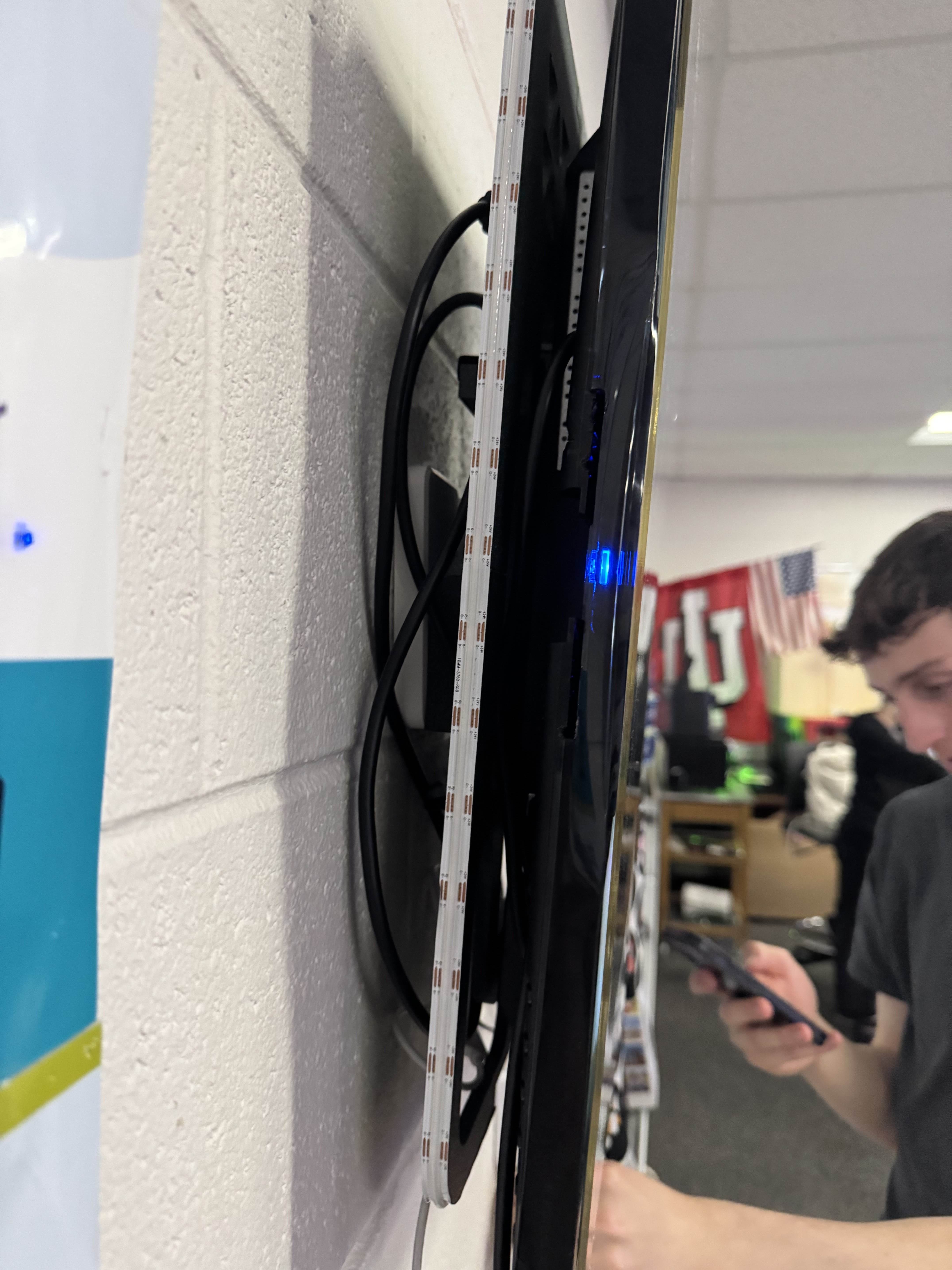 Hanging side profile